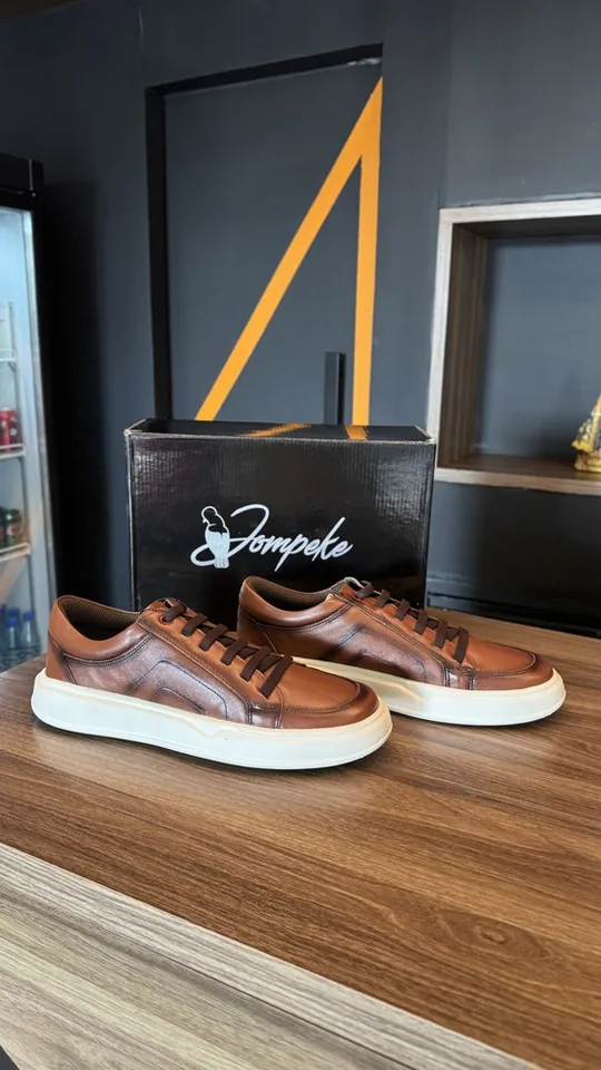 TENIS CASUAL COURO JPK - foto 1