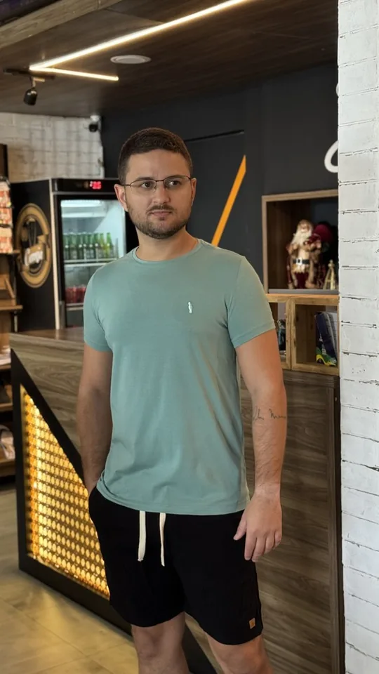CAMISETA ALGODAO EGIPCIO JPK - foto 7