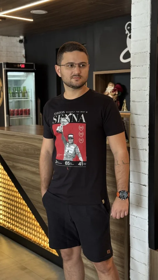 CAMISETA EST SIMPLY THE BEST SENNA RSV