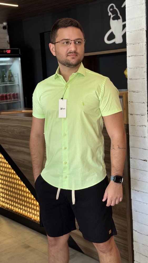 CAMISA MC TRICOLINE