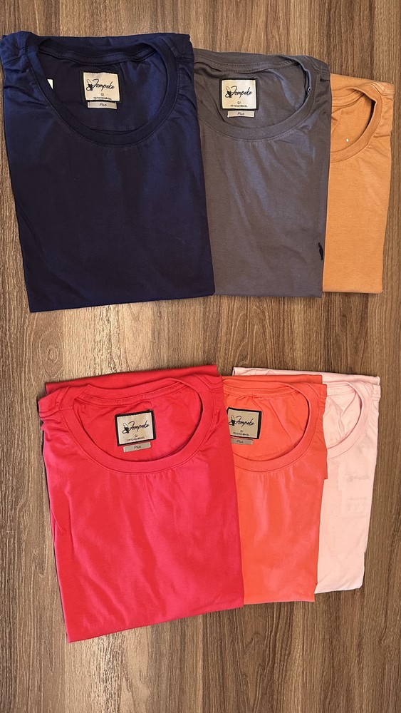 CAMISETA PREMIUM JPK PLUS SIZE GOLA REDONDA - foto 1