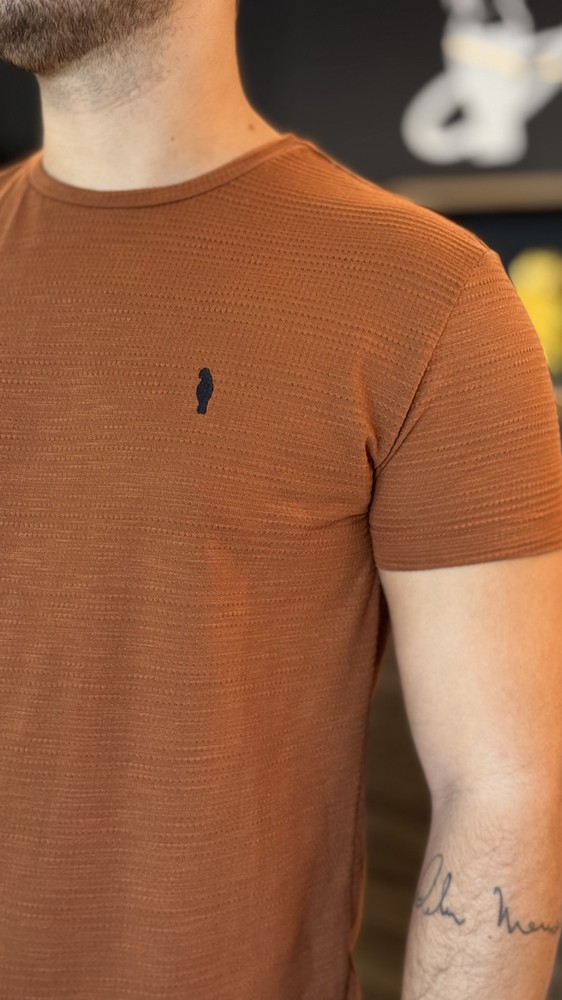CAMISETA CARECA TEXTURIZADA - foto 4
